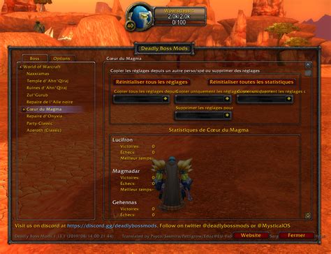 Deadly Boss Mods – Classic .